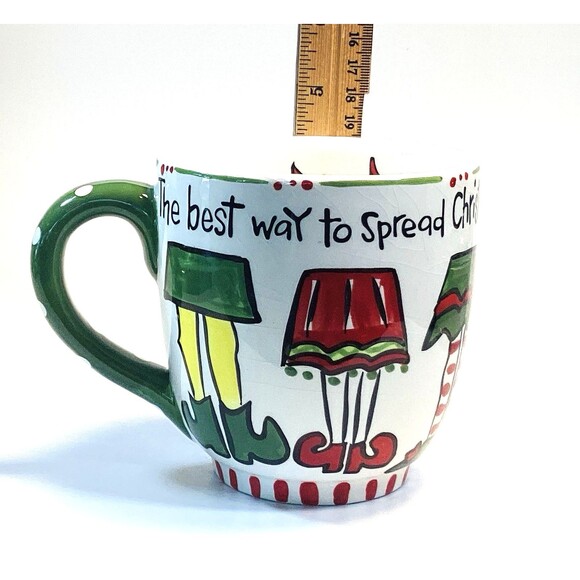 Christmas Coffee Mug Glory Haus The Best Way To Spread Christmas Cheer 4.5” - Picture 6 of 10